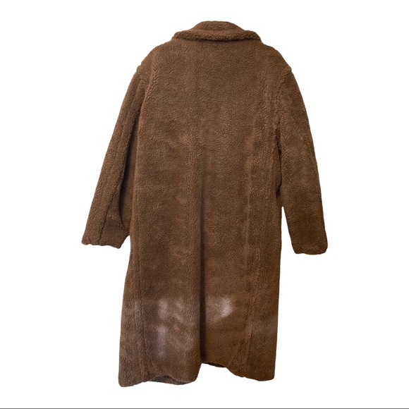 Pre-owned MP BB Dakota Oversized Teddy Coat DARK BROWN XXL - Picture 4 of 4